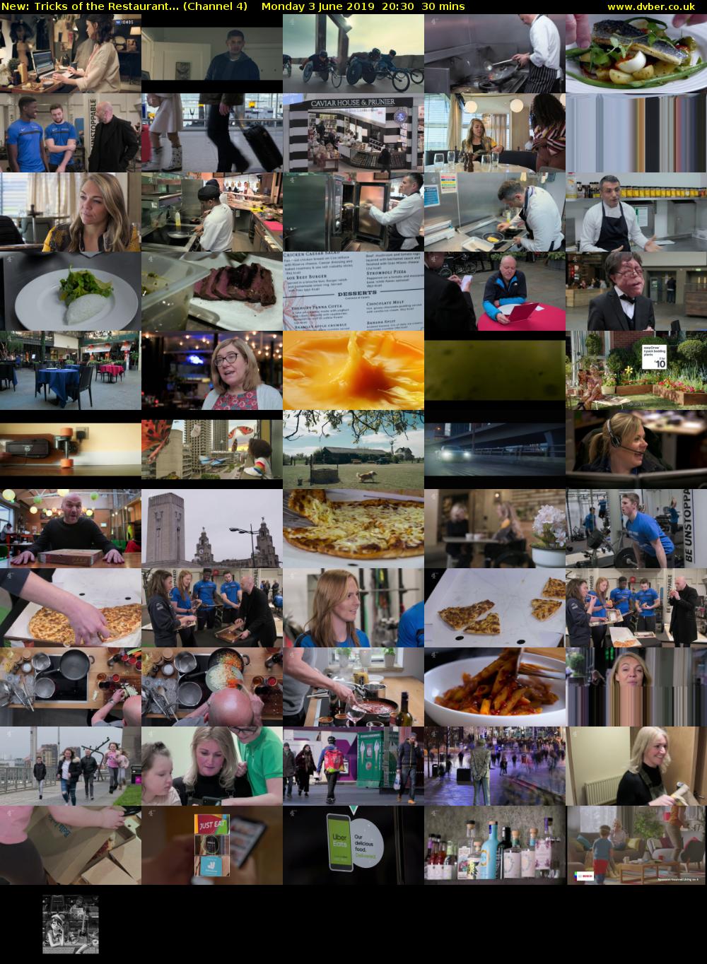Tricks of the Restaurant... (Channel 4) Monday 3 June 2019 20:30 - 21:00