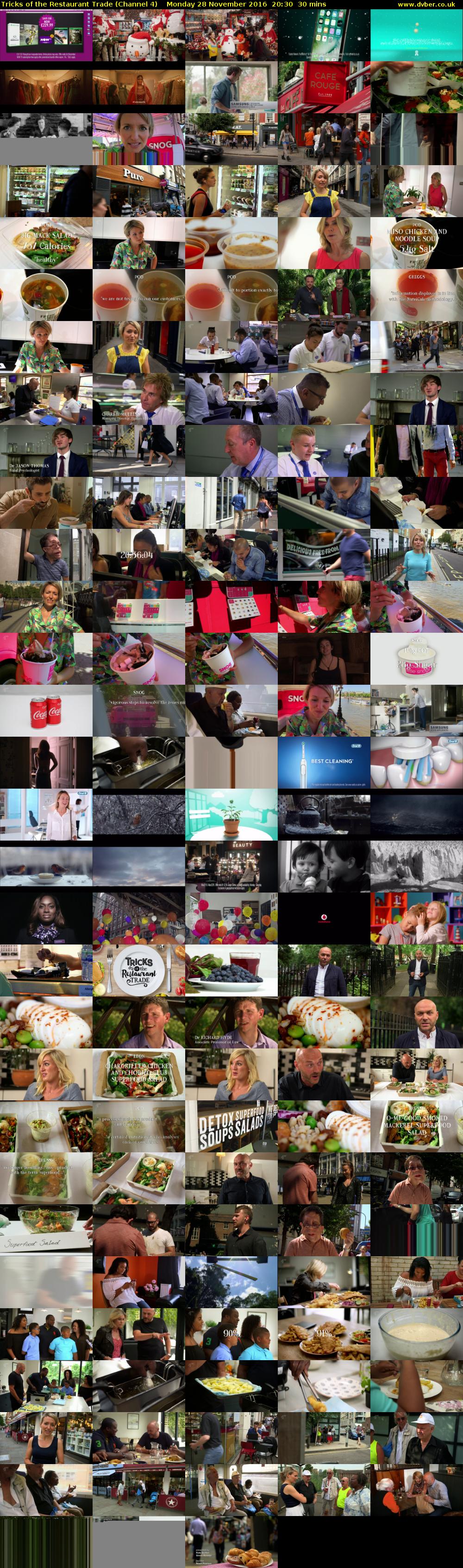 Tricks of the Restaurant Trade (Channel 4) Monday 28 November 2016 20:30 - 21:00
