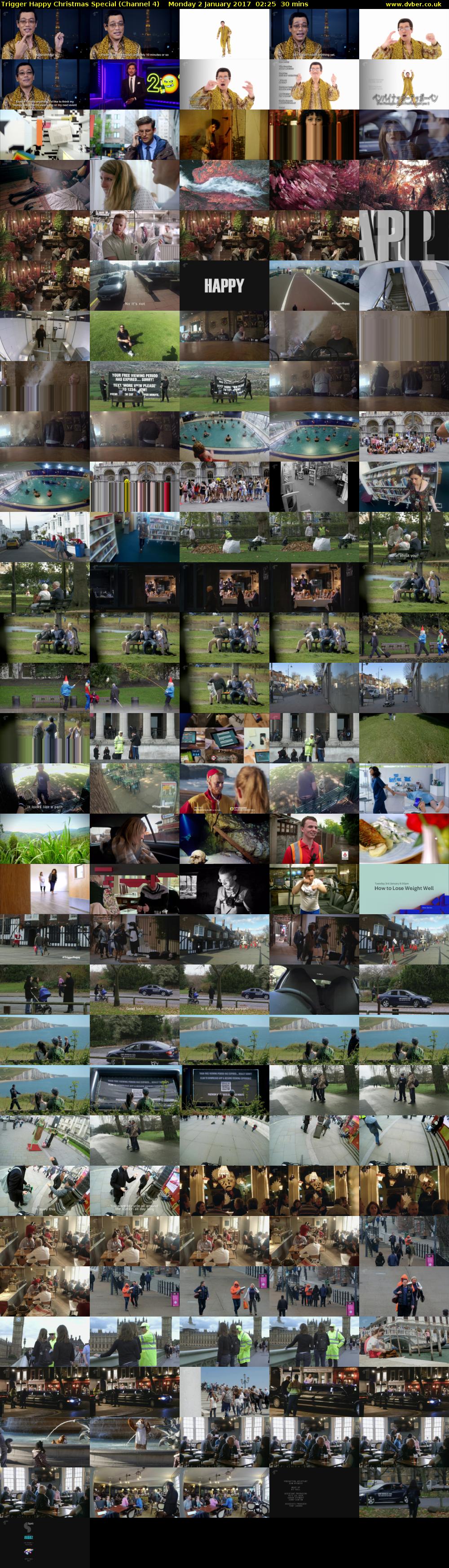 Trigger Happy Christmas Special (Channel 4) Monday 2 January 2017 02:25 - 02:55