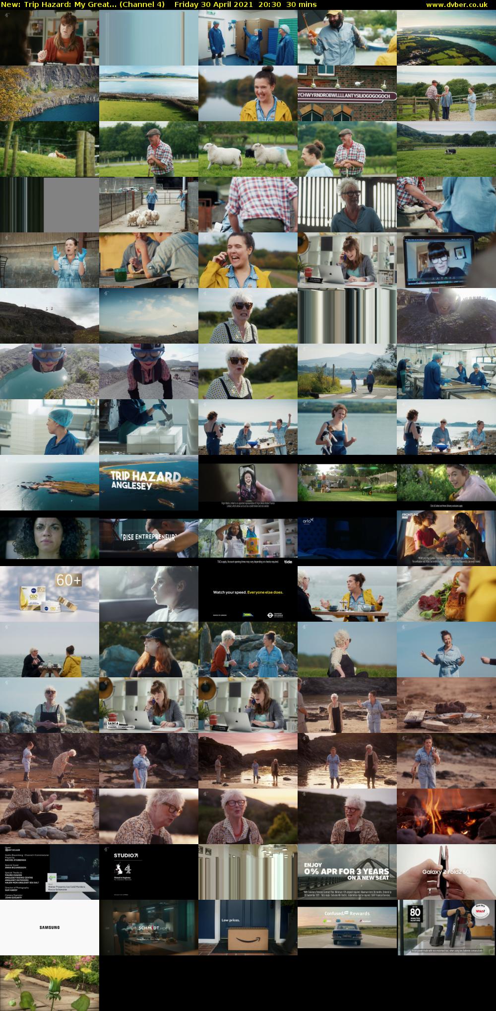 Trip Hazard: My Great... (Channel 4) Friday 30 April 2021 20:30 - 21:00
