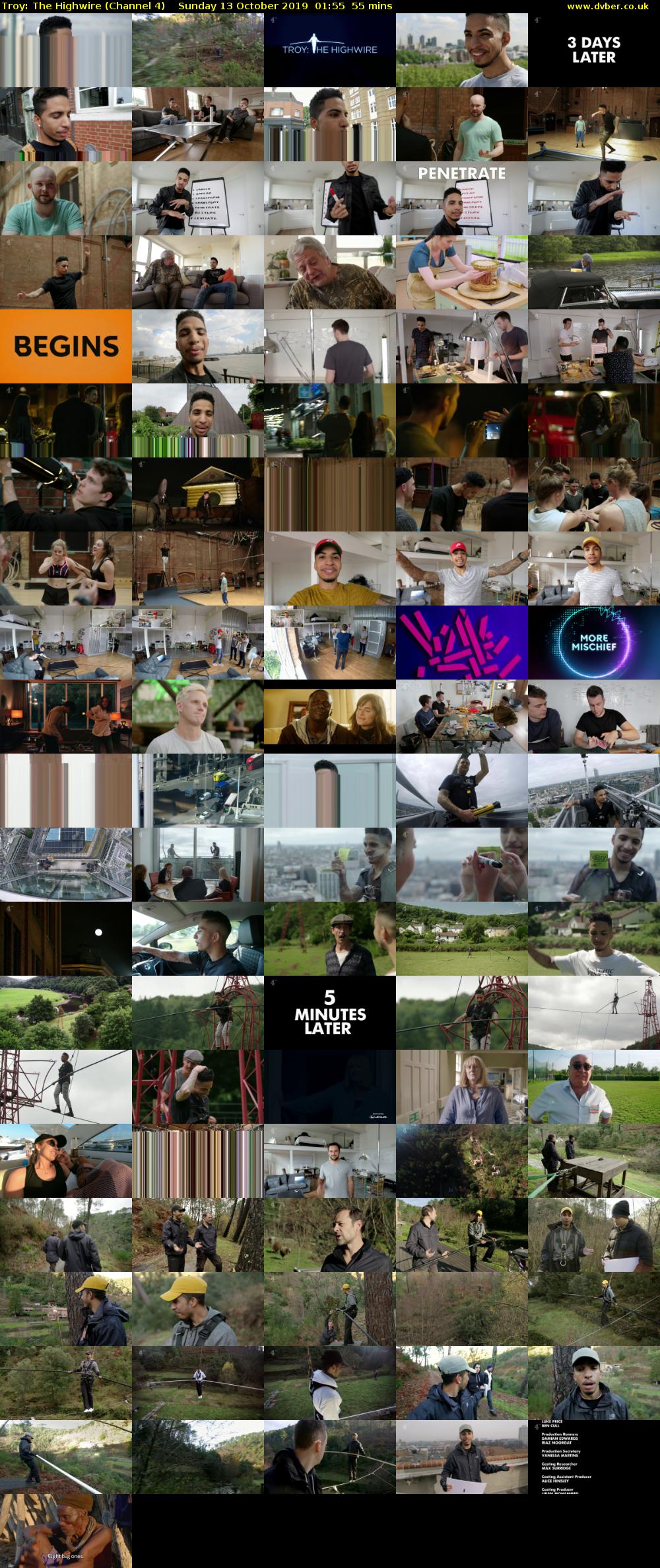 Troy: The Highwire (Channel 4) Sunday 13 October 2019 01:55 - 02:50