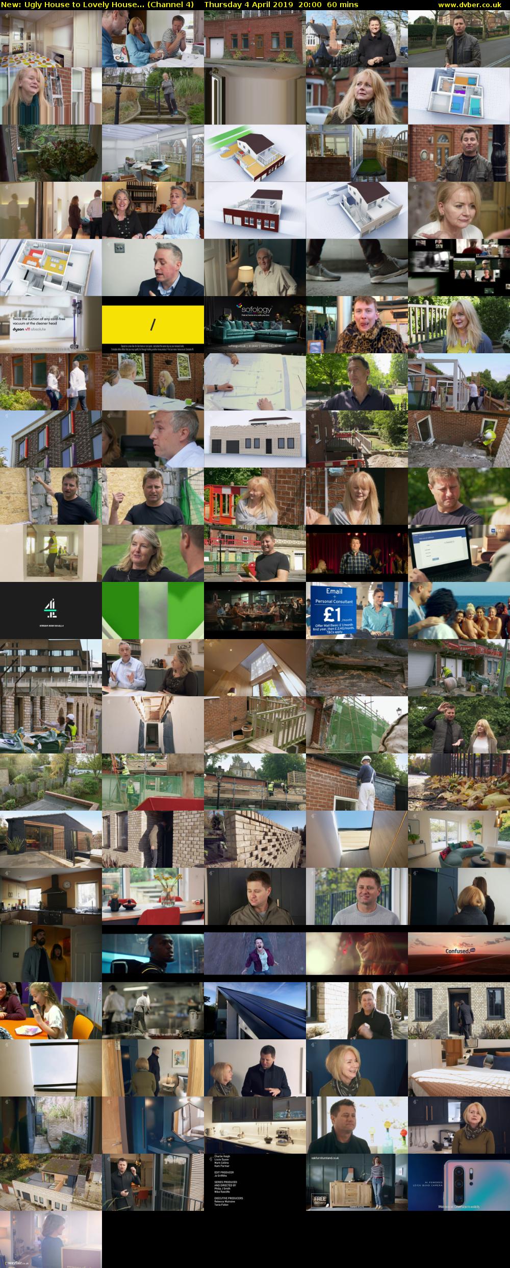 Ugly House to Lovely House... (Channel 4) Thursday 4 April 2019 20:00 - 21:00