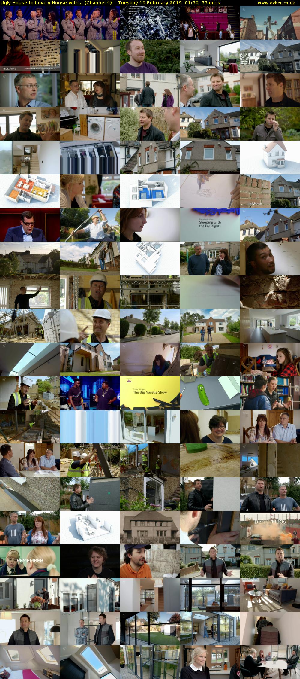 Ugly House to Lovely House with... (Channel 4) Tuesday 19 February 2019 01:50 - 02:45
