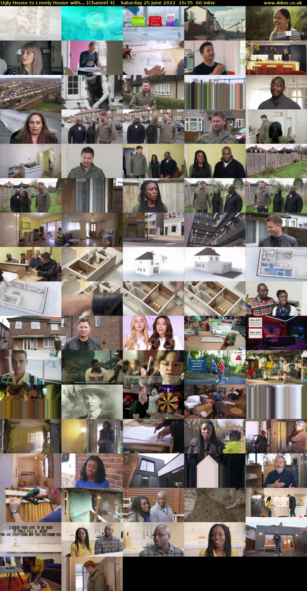 Ugly House to Lovely House with... (Channel 4) Saturday 25 June 2022 16:35 - 17:35