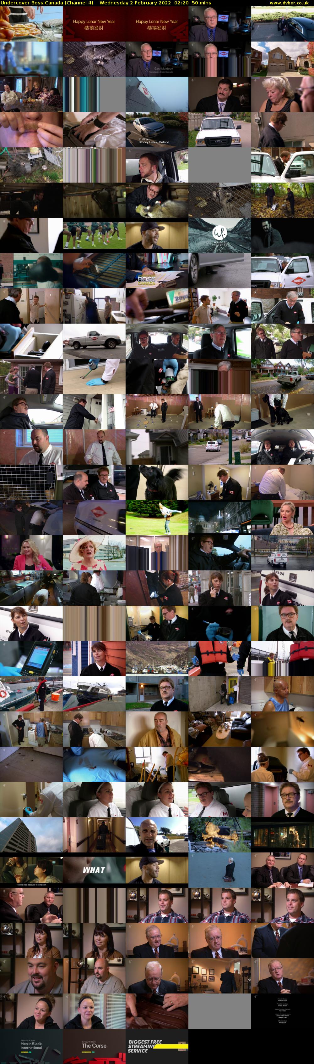 Undercover Boss Canada (Channel 4) Wednesday 2 February 2022 02:20 - 03:10