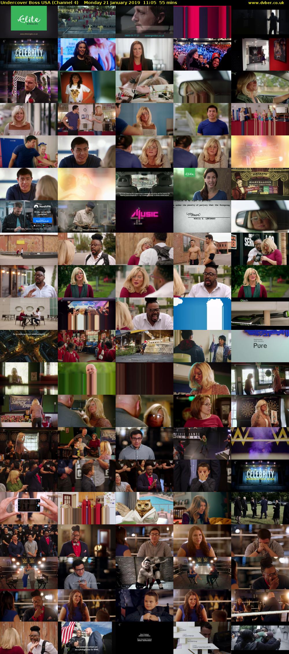 Undercover Boss USA (Channel 4) Monday 21 January 2019 11:05 - 12:00