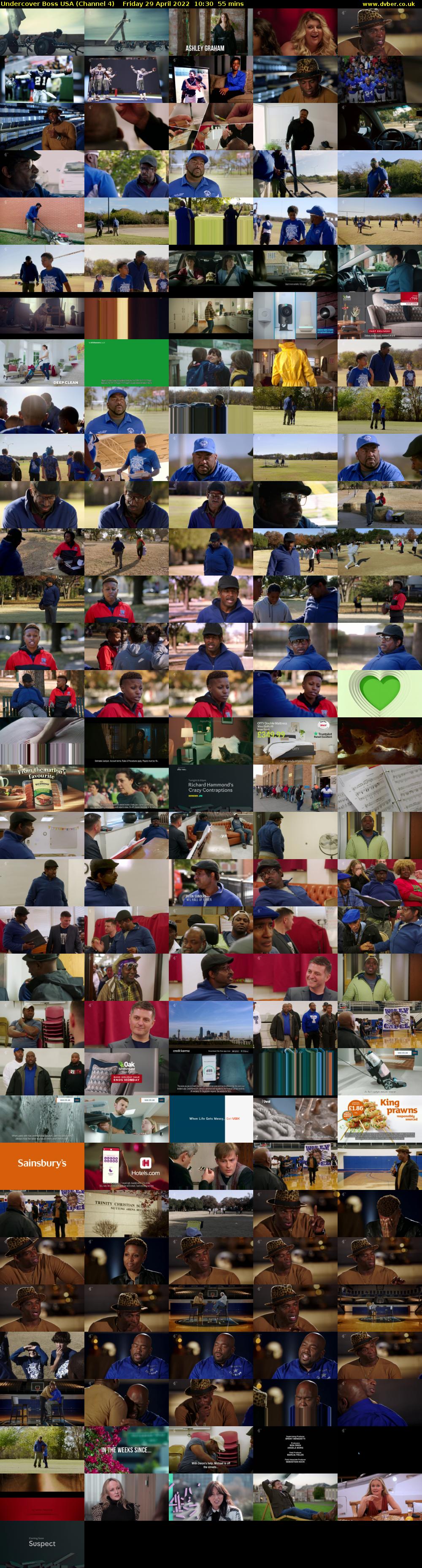 Undercover Boss USA (Channel 4) Friday 29 April 2022 10:30 - 11:25