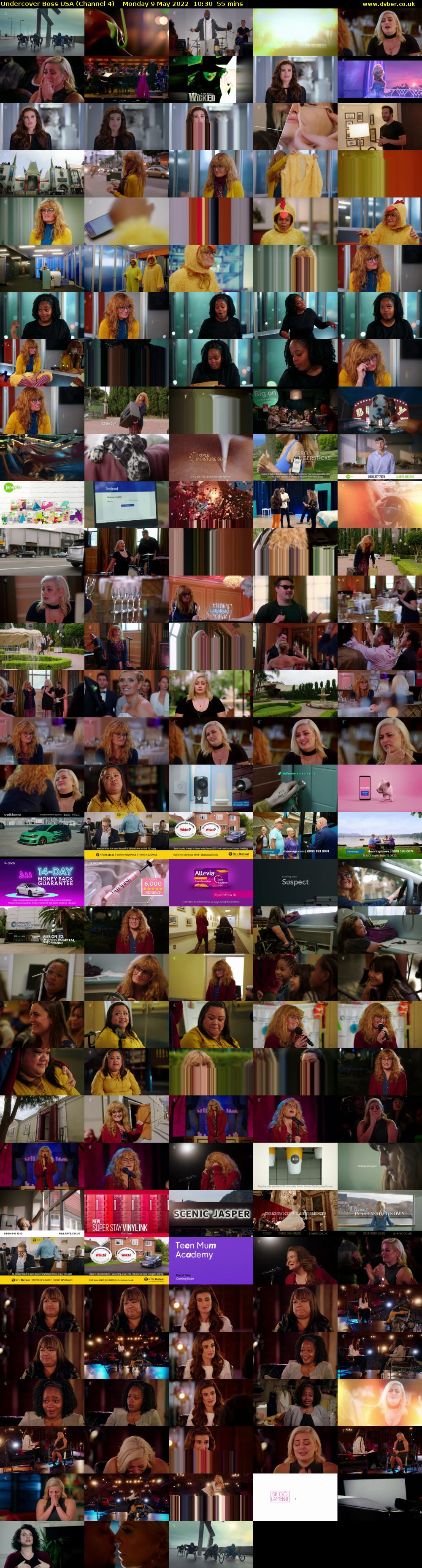Undercover Boss USA (Channel 4) Monday 9 May 2022 10:30 - 11:25