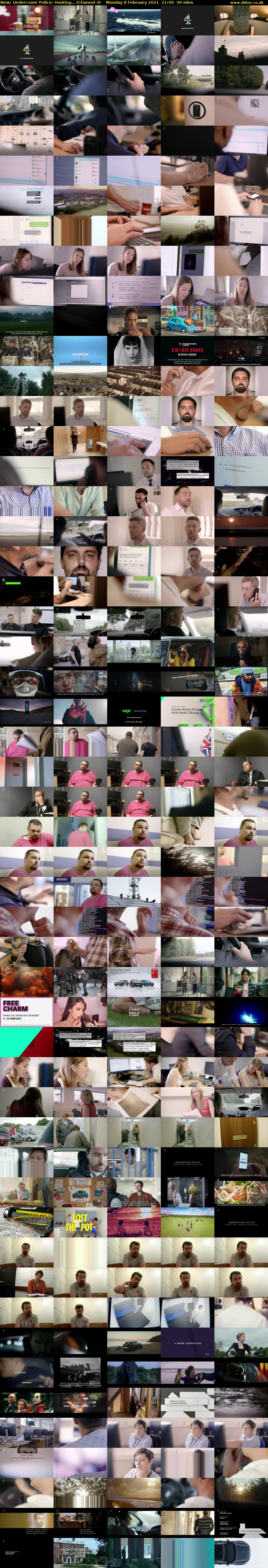 Undercover Police: Hunting... (Channel 4) Monday 8 February 2021 21:00 - 22:30
