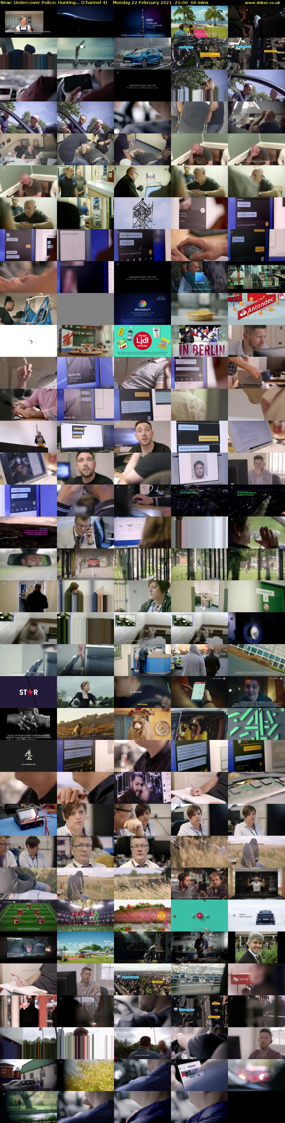 Undercover Police: Hunting... (Channel 4) Monday 22 February 2021 21:00 - 22:00