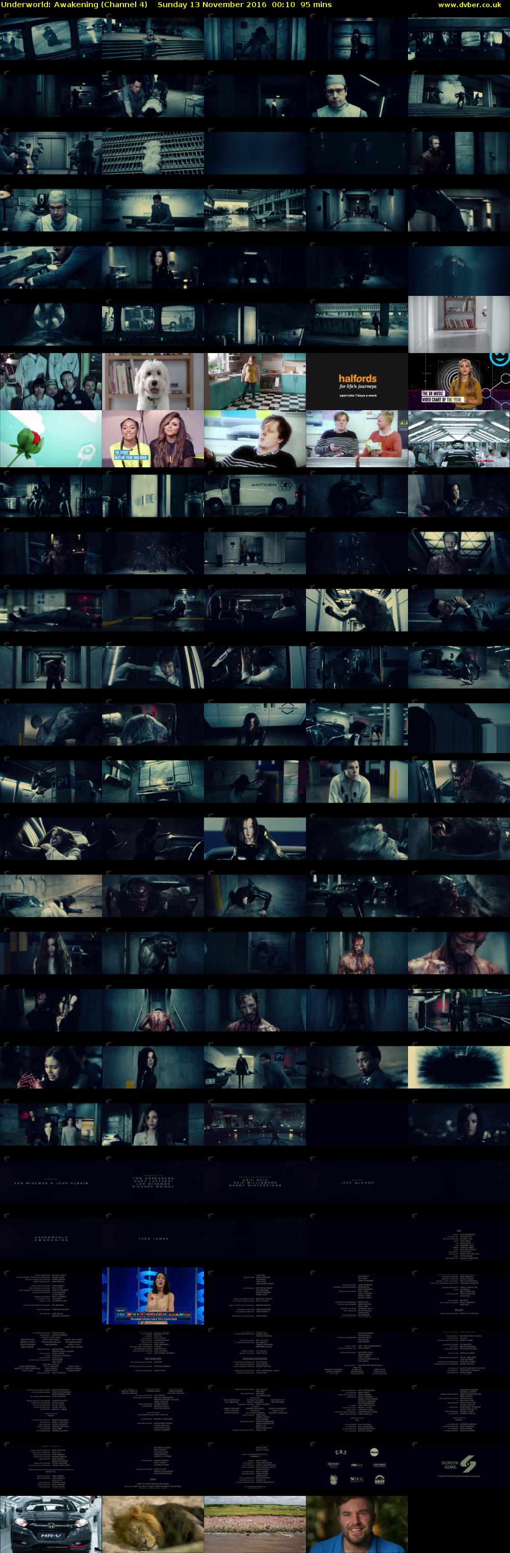Underworld: Awakening (Channel 4) Sunday 13 November 2016 00:10 - 01:45