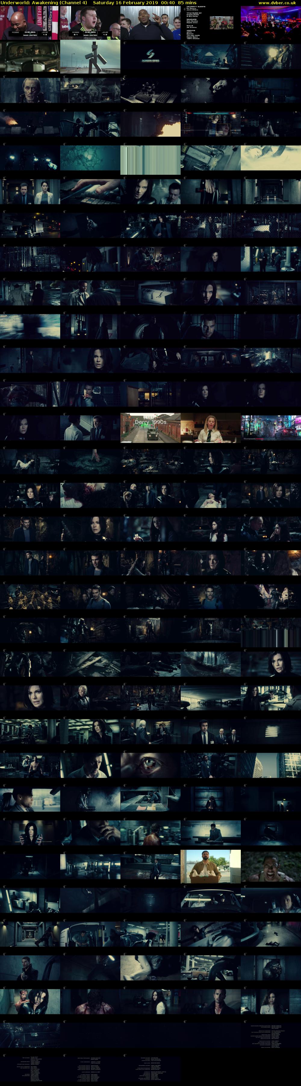 Underworld: Awakening (Channel 4) Saturday 16 February 2019 00:40 - 02:05