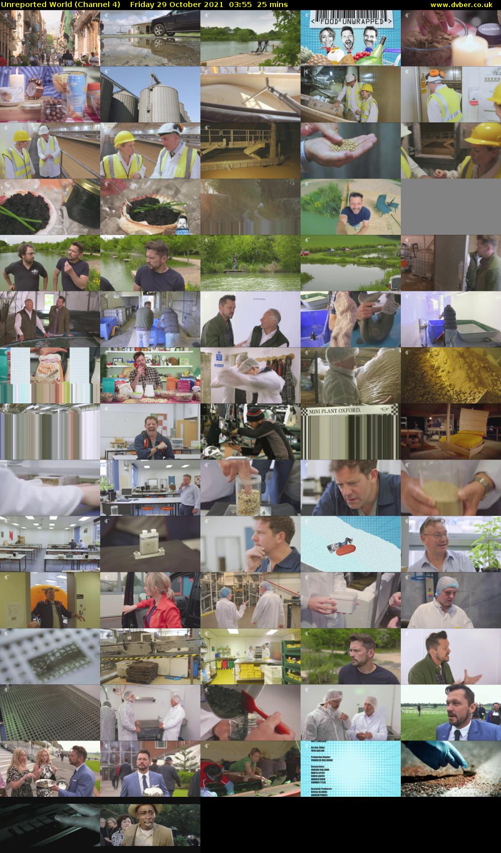 Unreported World (Channel 4) Friday 29 October 2021 03:55 - 04:20