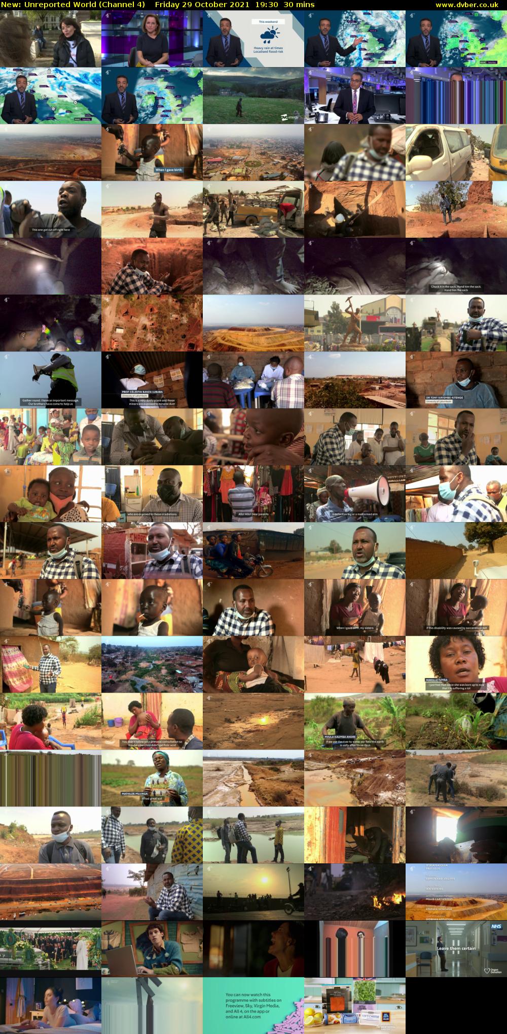 Unreported World (Channel 4) Friday 29 October 2021 19:30 - 20:00