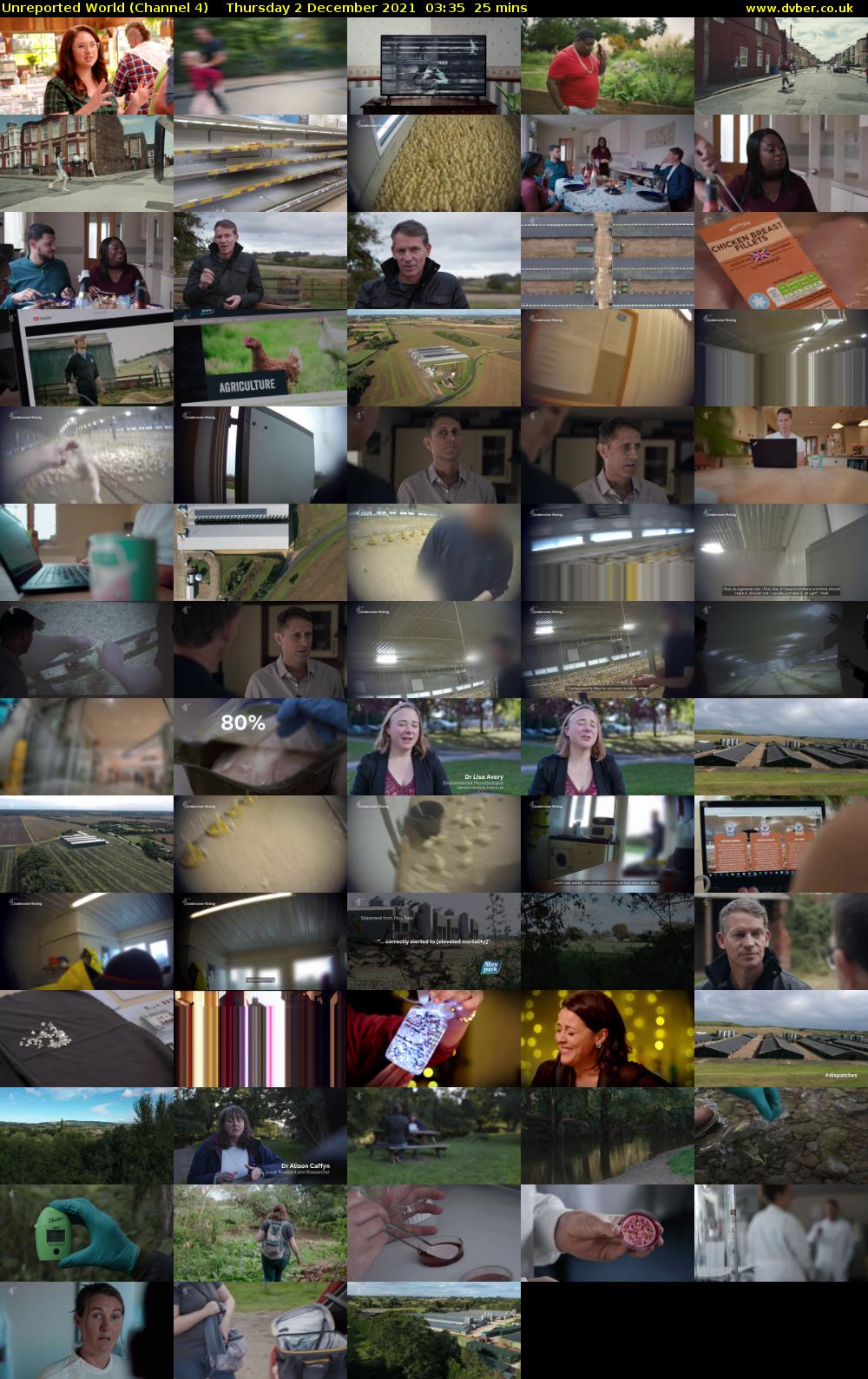 Unreported World (Channel 4) Thursday 2 December 2021 03:35 - 04:00