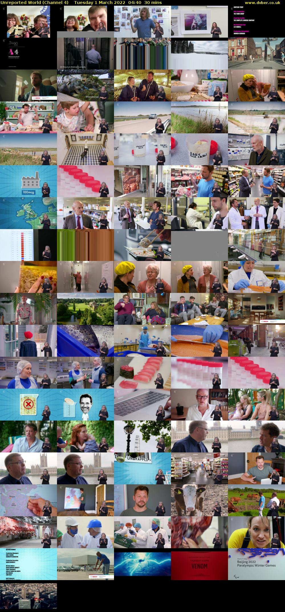 Unreported World (Channel 4) Tuesday 1 March 2022 04:40 - 05:10