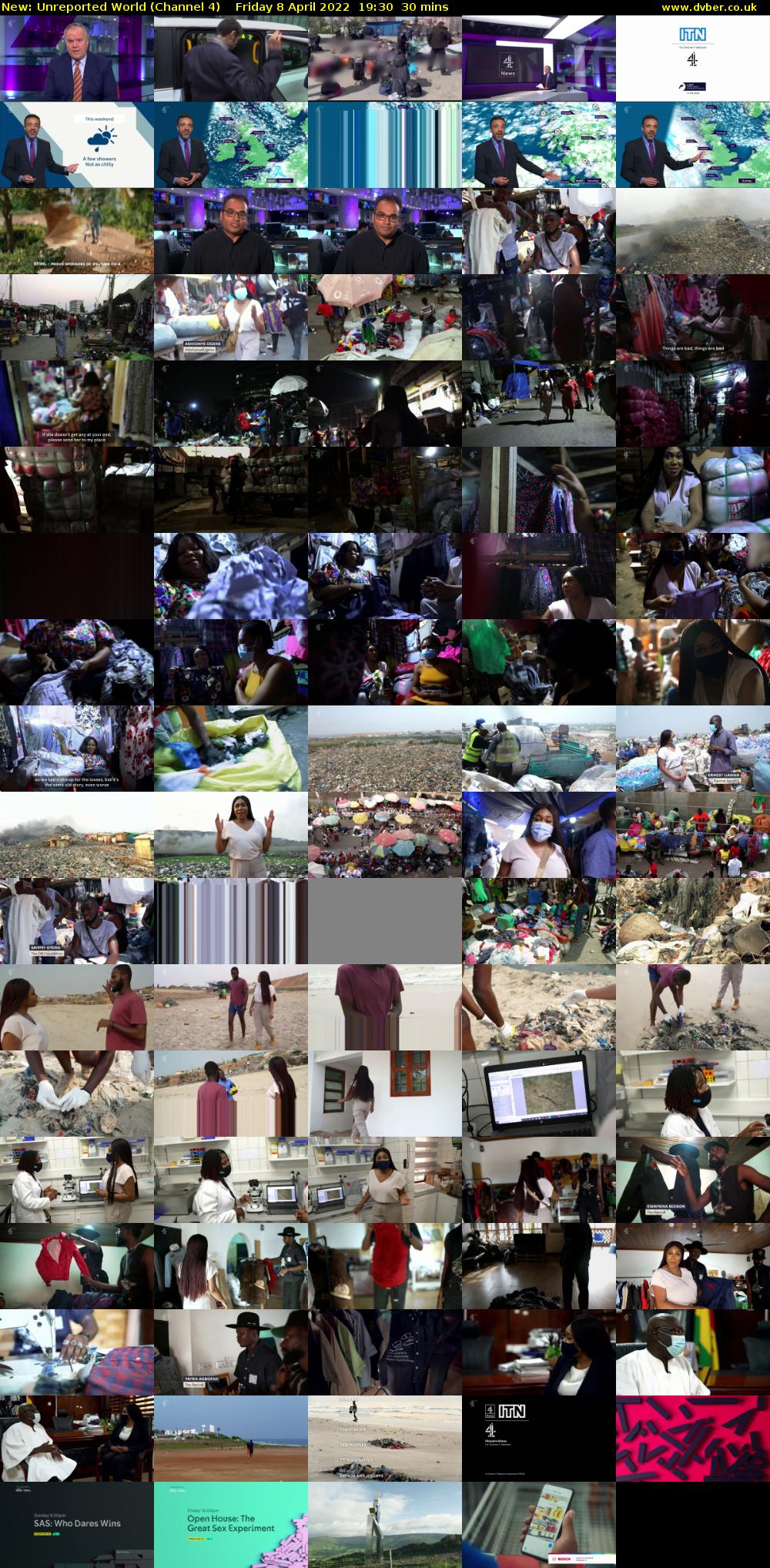 Unreported World (Channel 4) Friday 8 April 2022 19:30 - 20:00