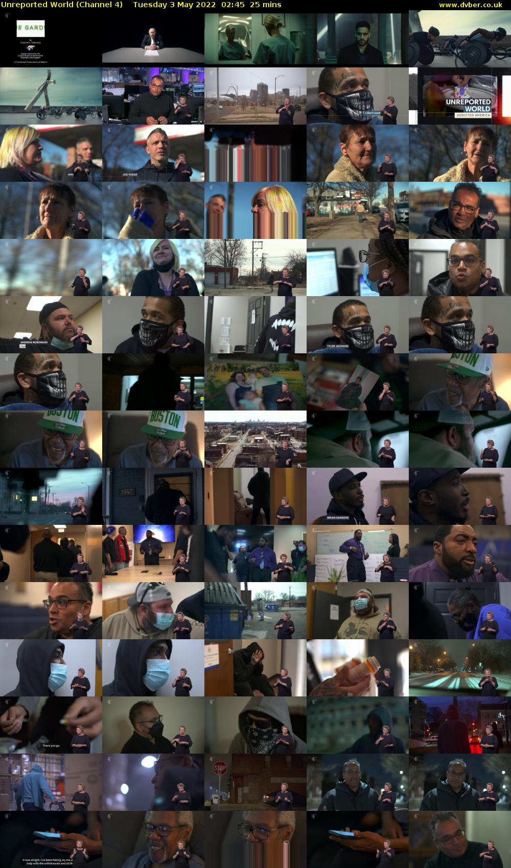 Unreported World (Channel 4) Tuesday 3 May 2022 02:45 - 03:10