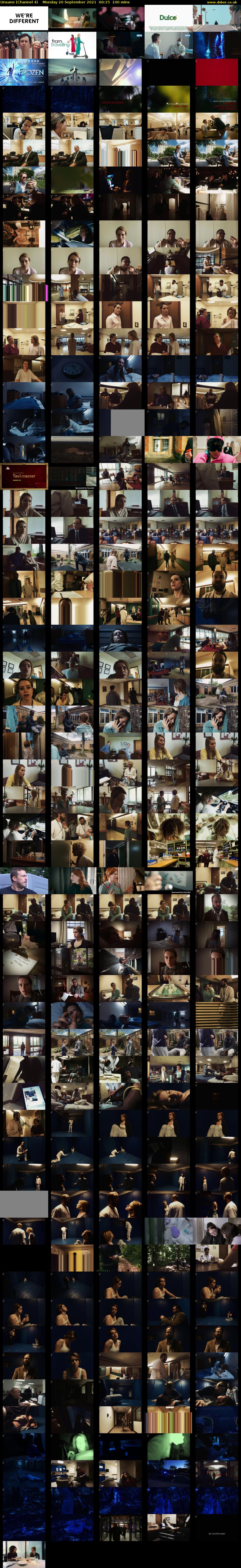 Unsane (Channel 4) Monday 20 September 2021 00:15 - 01:55