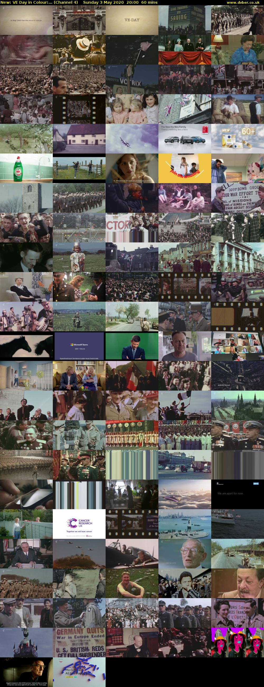 VE Day in Colour:... (Channel 4) Sunday 3 May 2020 20:00 - 21:00
