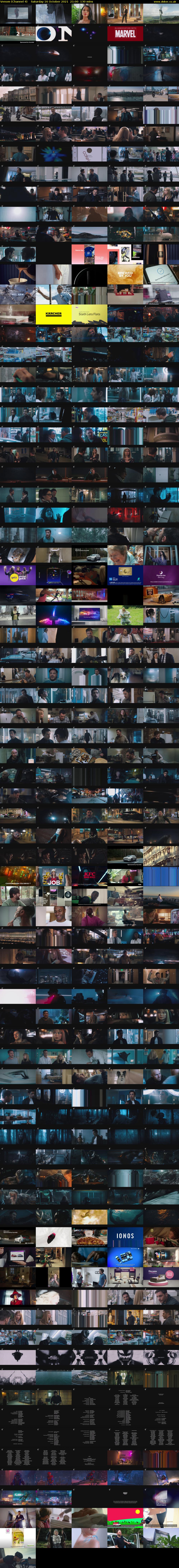 Venom (Channel 4) Saturday 16 October 2021 21:00 - 23:10