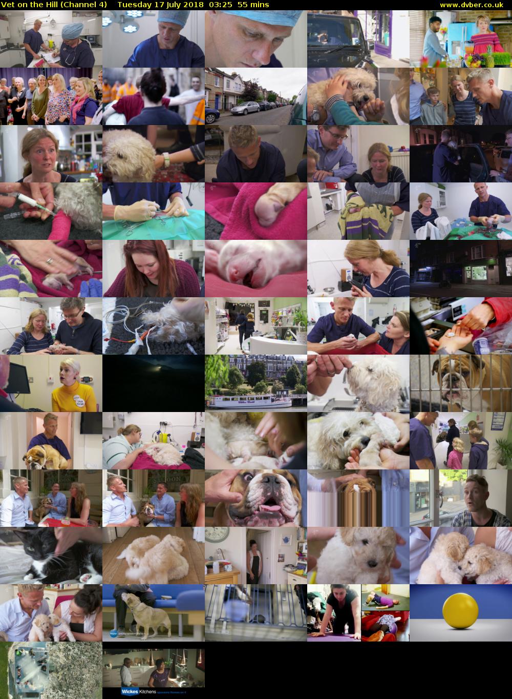 Vet on the Hill (Channel 4) Tuesday 17 July 2018 03:25 - 04:20
