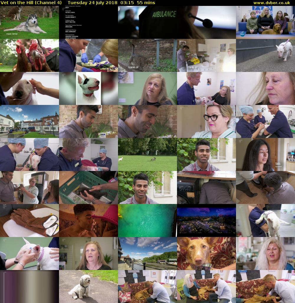 Vet on the Hill (Channel 4) Tuesday 24 July 2018 03:15 - 04:10