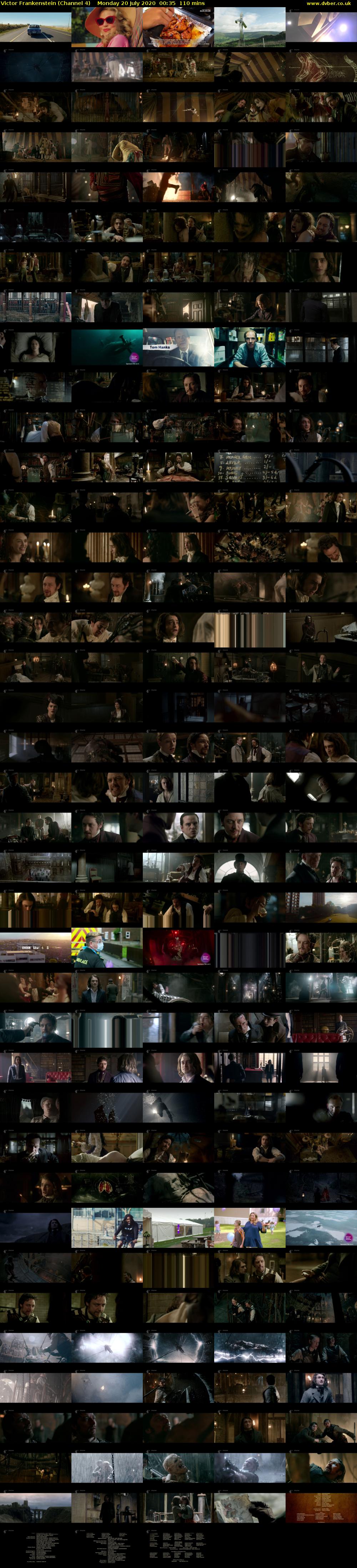 Victor Frankenstein (Channel 4) Monday 20 July 2020 00:35 - 02:25