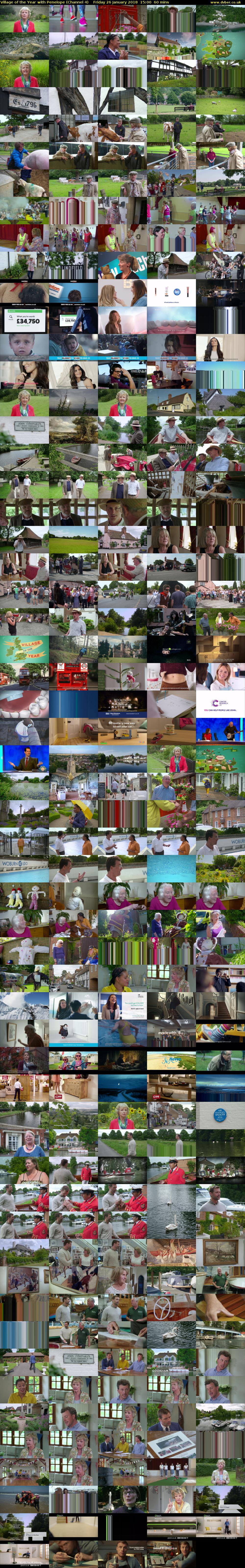 Village of the Year with Penelope (Channel 4) Friday 26 January 2018 15:00 - 16:00