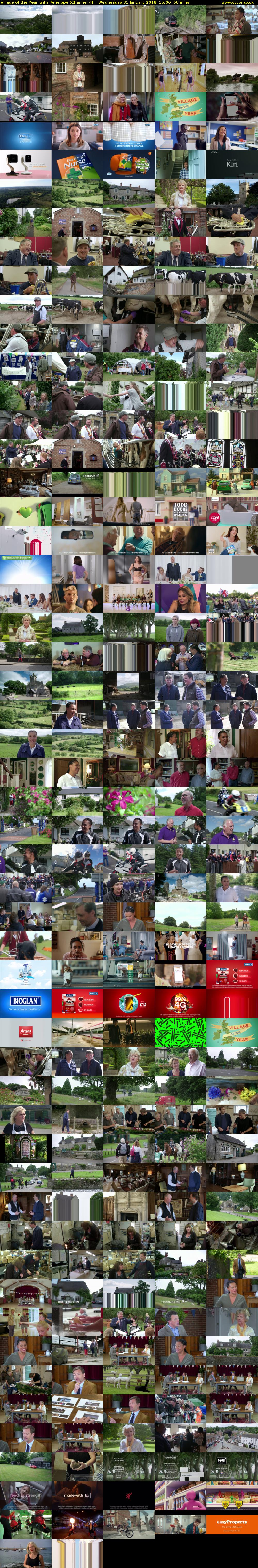 Village of the Year with Penelope (Channel 4) Wednesday 31 January 2018 15:00 - 16:00