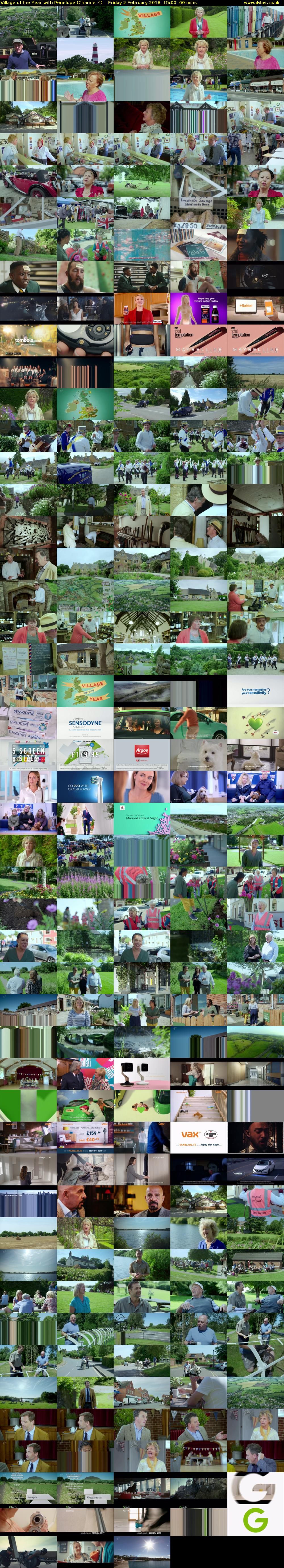 Village of the Year with Penelope (Channel 4) Friday 2 February 2018 15:00 - 16:00