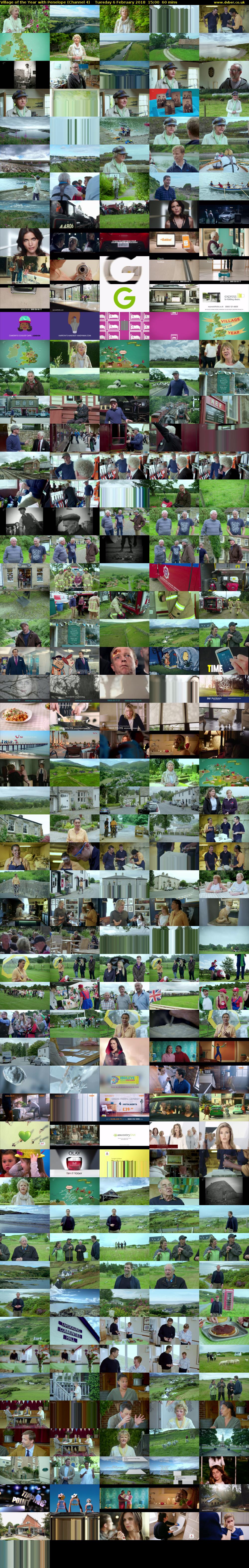 Village of the Year with Penelope (Channel 4) Tuesday 6 February 2018 15:00 - 16:00