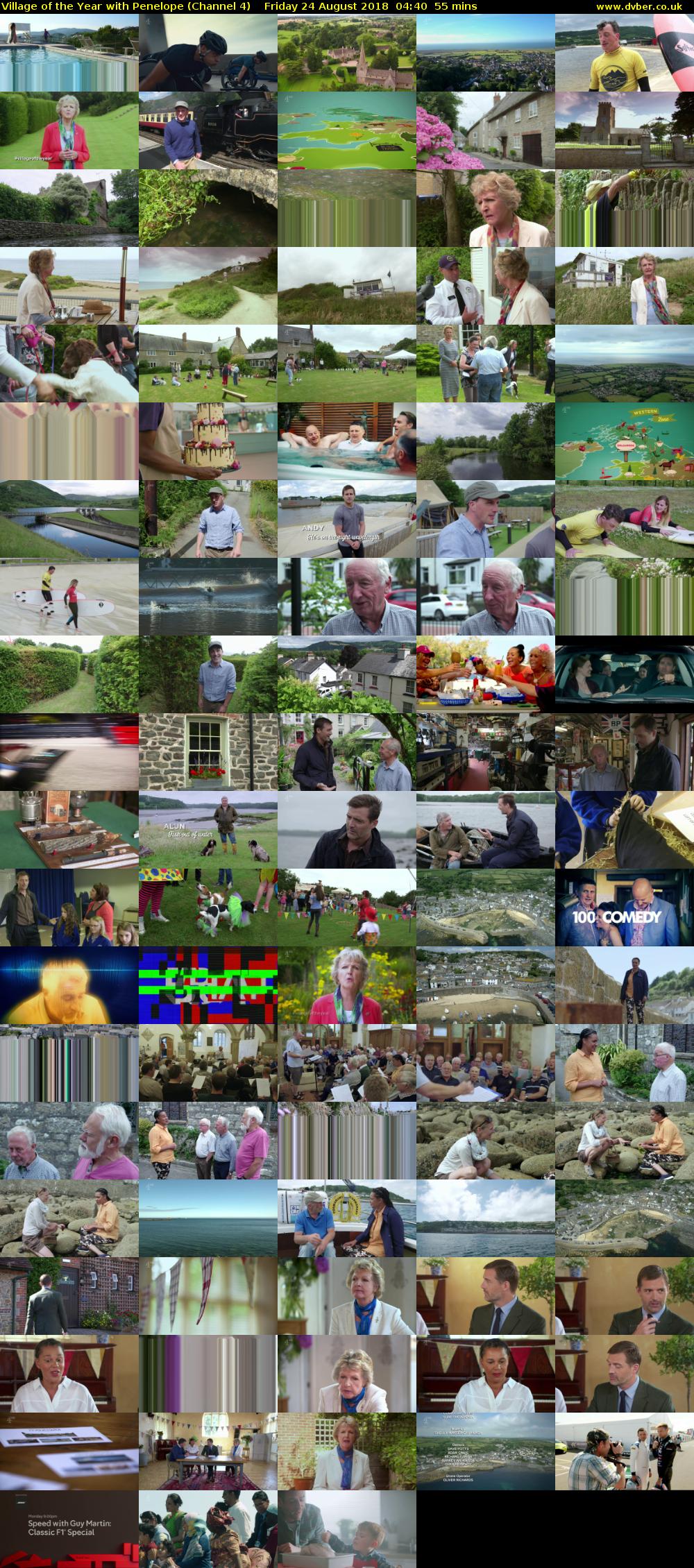 Village of the Year with Penelope (Channel 4) Friday 24 August 2018 04:40 - 05:35