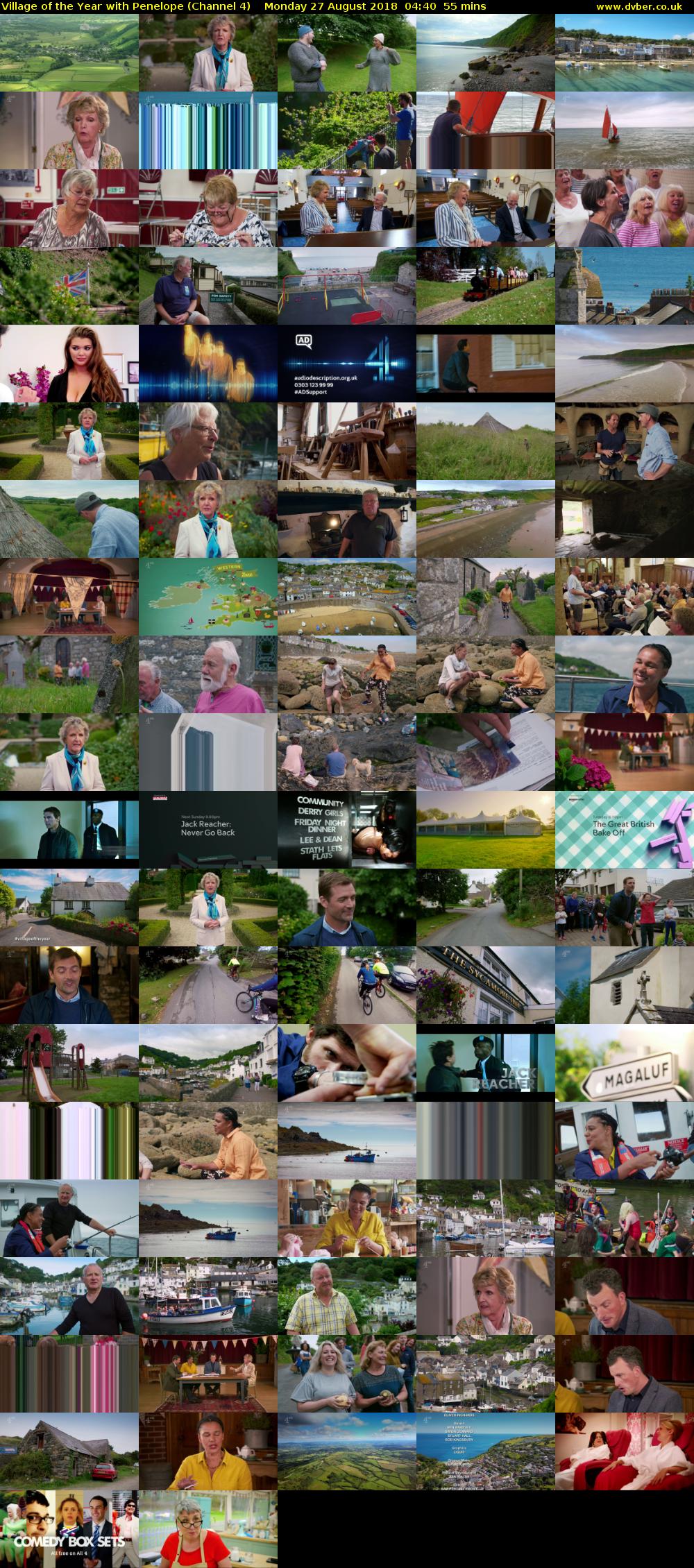 Village of the Year with Penelope (Channel 4) Monday 27 August 2018 04:40 - 05:35