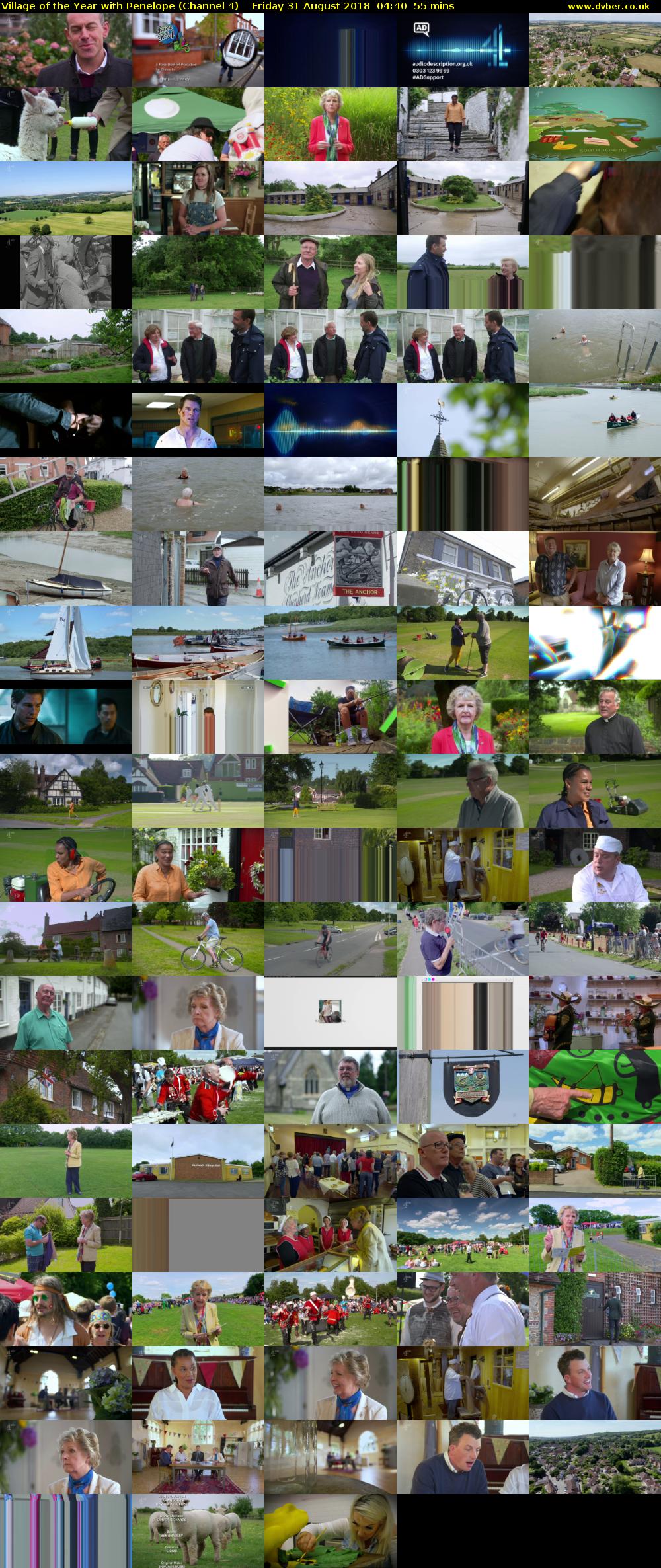 Village of the Year with Penelope (Channel 4) Friday 31 August 2018 04:40 - 05:35