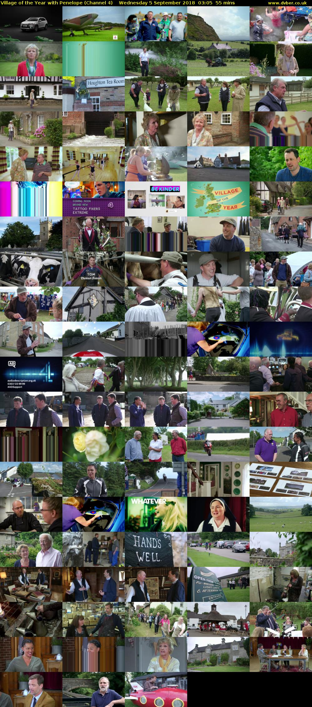 Village of the Year with Penelope (Channel 4) Wednesday 5 September 2018 03:05 - 04:00