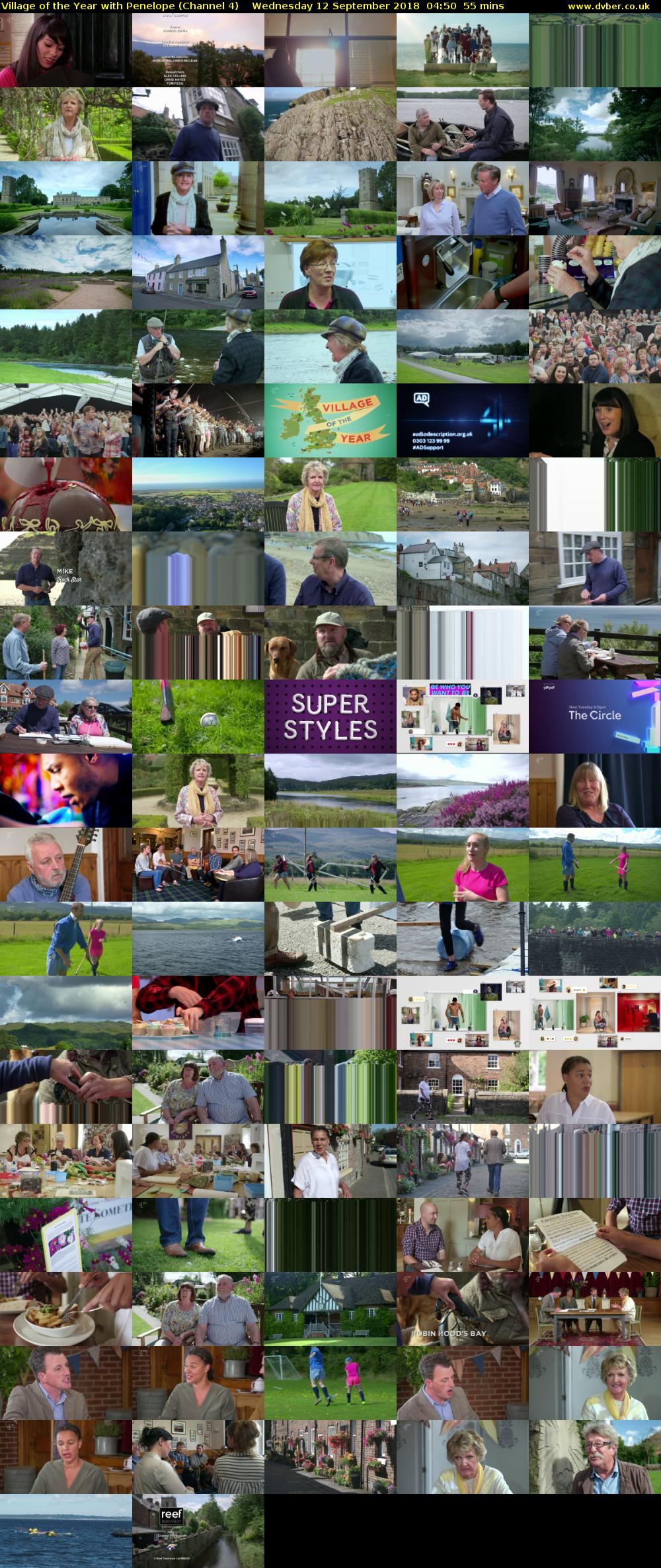 Village of the Year with Penelope (Channel 4) Wednesday 12 September 2018 04:50 - 05:45