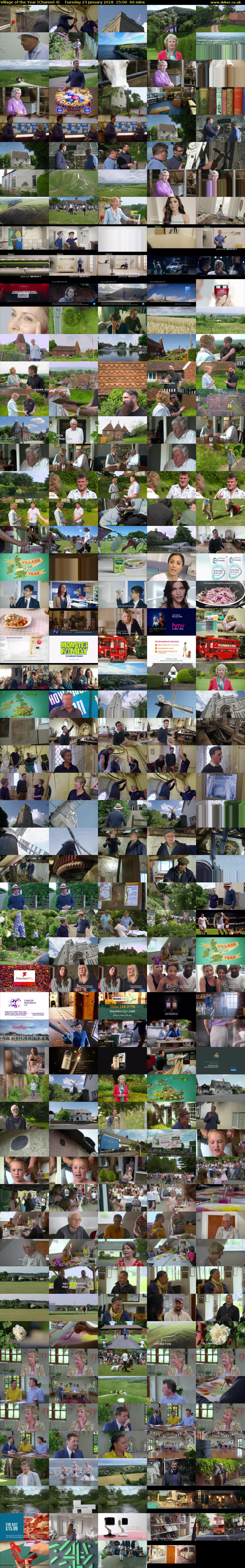 Village of the Year (Channel 4) Tuesday 23 January 2018 15:00 - 16:00