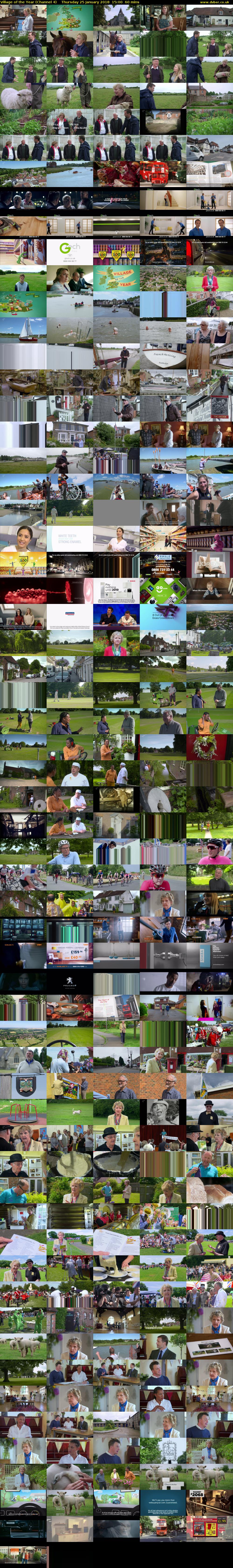 Village of the Year (Channel 4) Thursday 25 January 2018 15:00 - 16:00