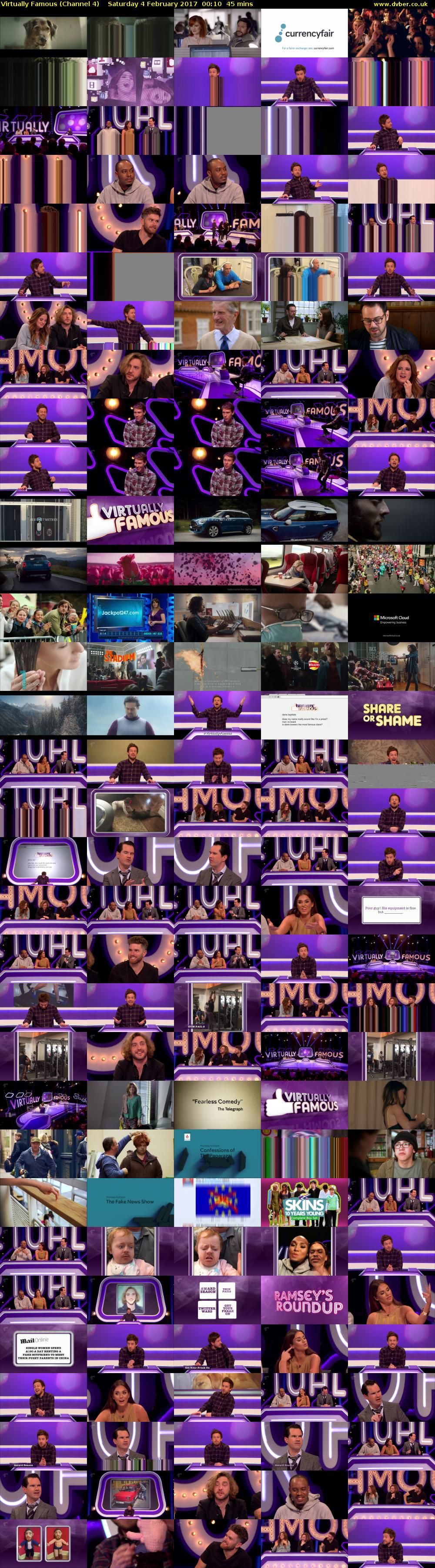 Virtually Famous (Channel 4) Saturday 4 February 2017 00:10 - 00:55