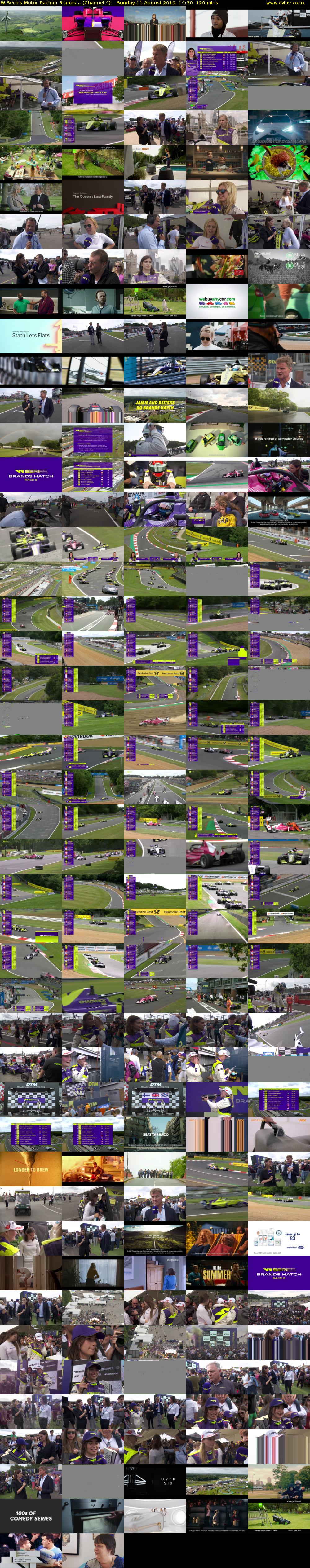W Series Motor Racing: Brands... (Channel 4) Sunday 11 August 2019 14:30 - 16:30