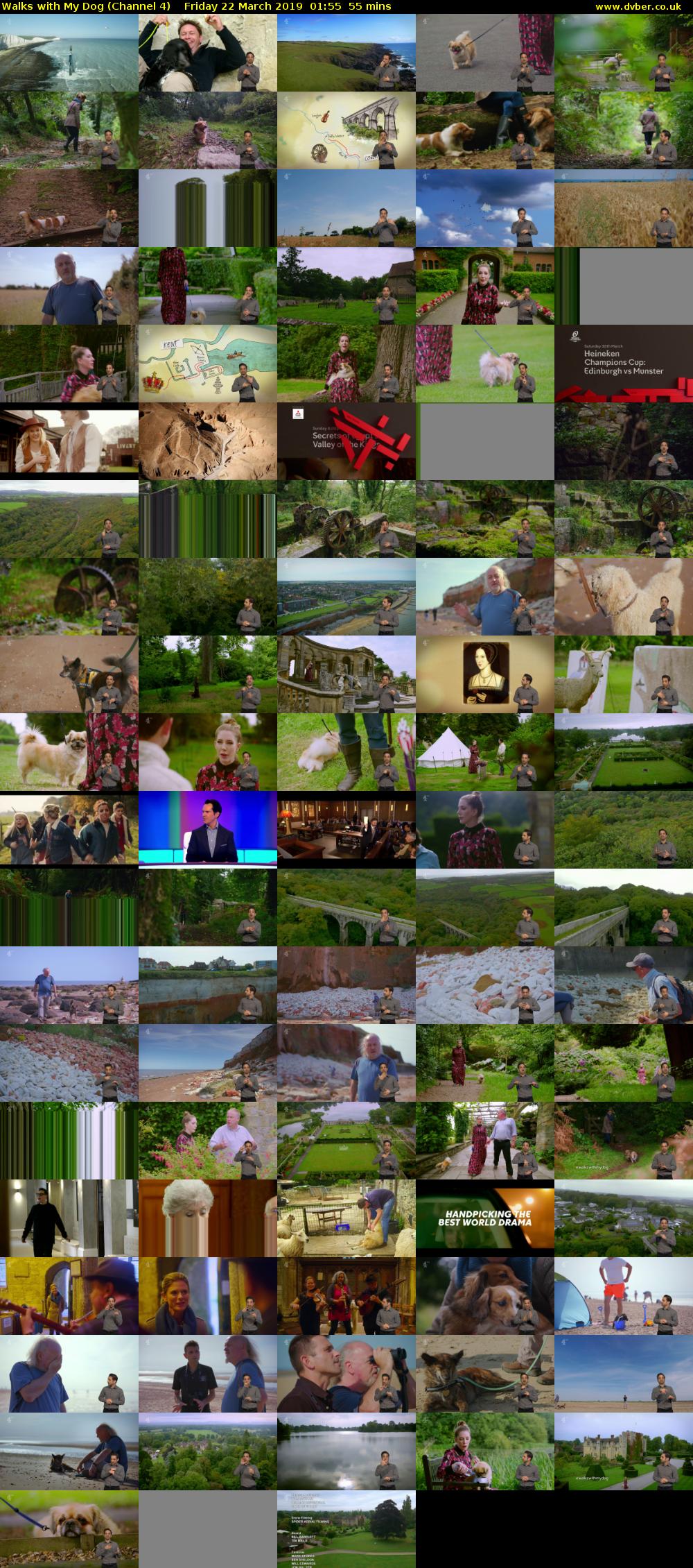 Walks with My Dog (Channel 4) Friday 22 March 2019 01:55 - 02:50