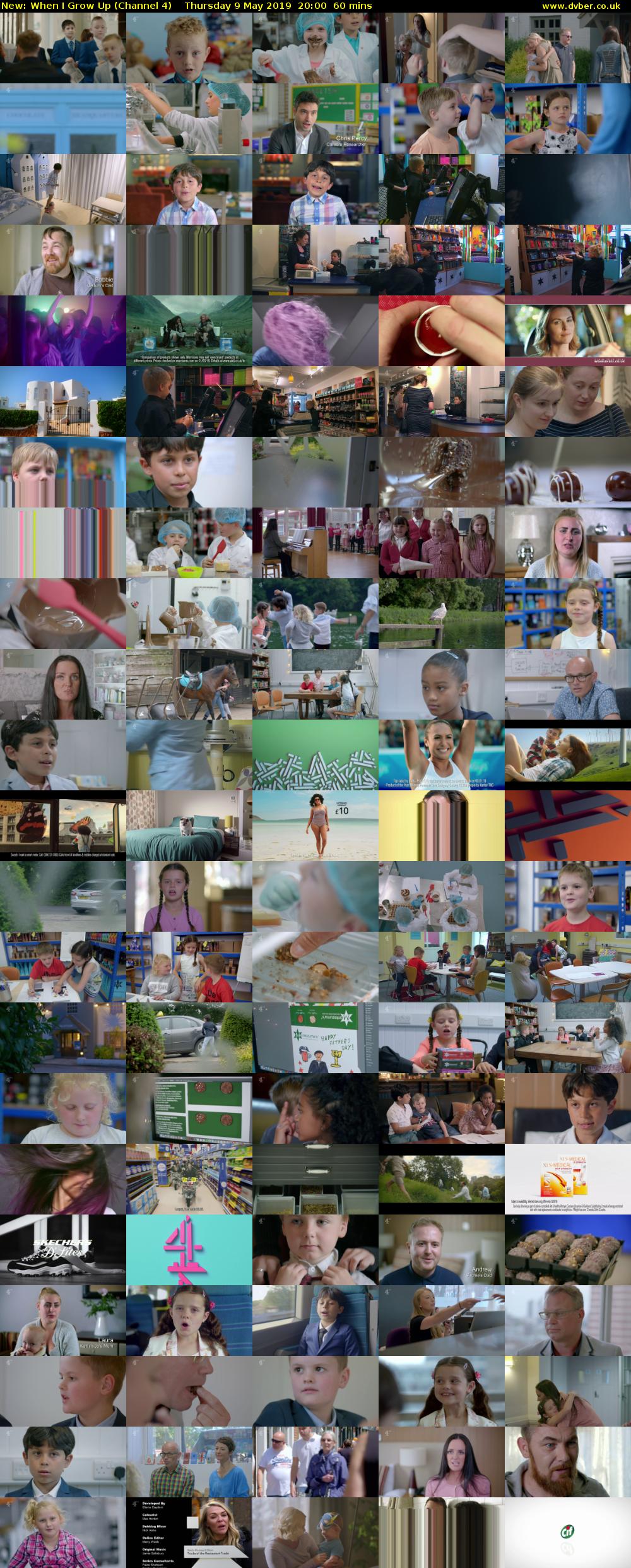 When I Grow Up (Channel 4) Thursday 9 May 2019 20:00 - 21:00