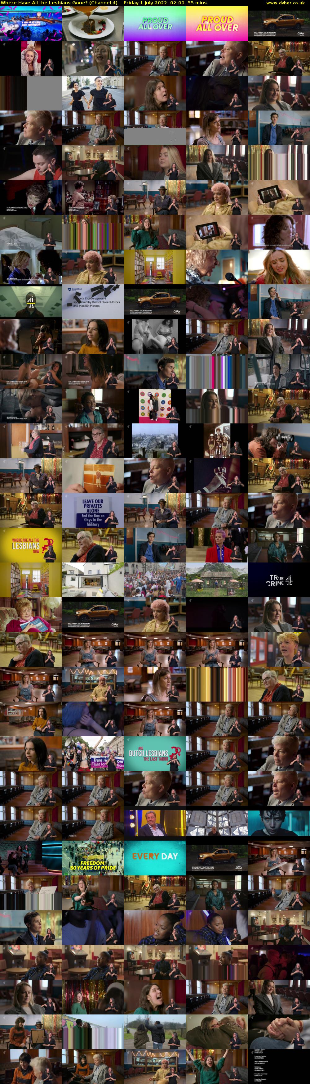 Where Have All the Lesbians Gone? (Channel 4) Friday 1 July 2022 02:00 - 02:55
