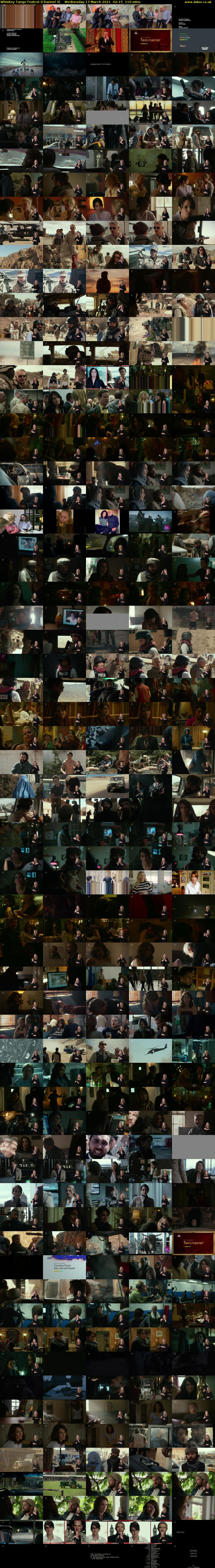 Whiskey Tango Foxtrot (Channel 4) Wednesday 17 March 2021 02:15 - 04:05