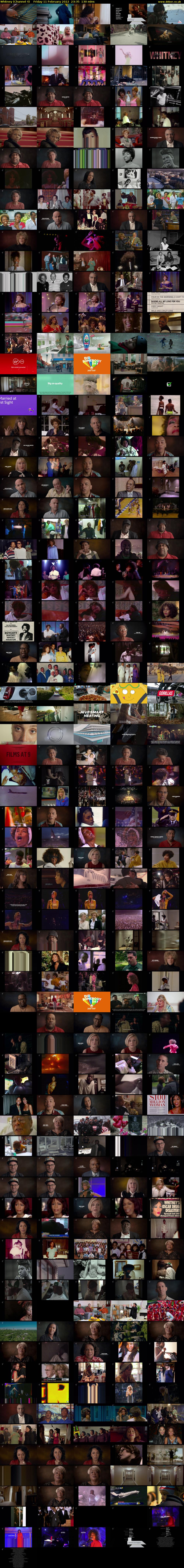 Whitney (Channel 4) Friday 11 February 2022 23:35 - 01:45