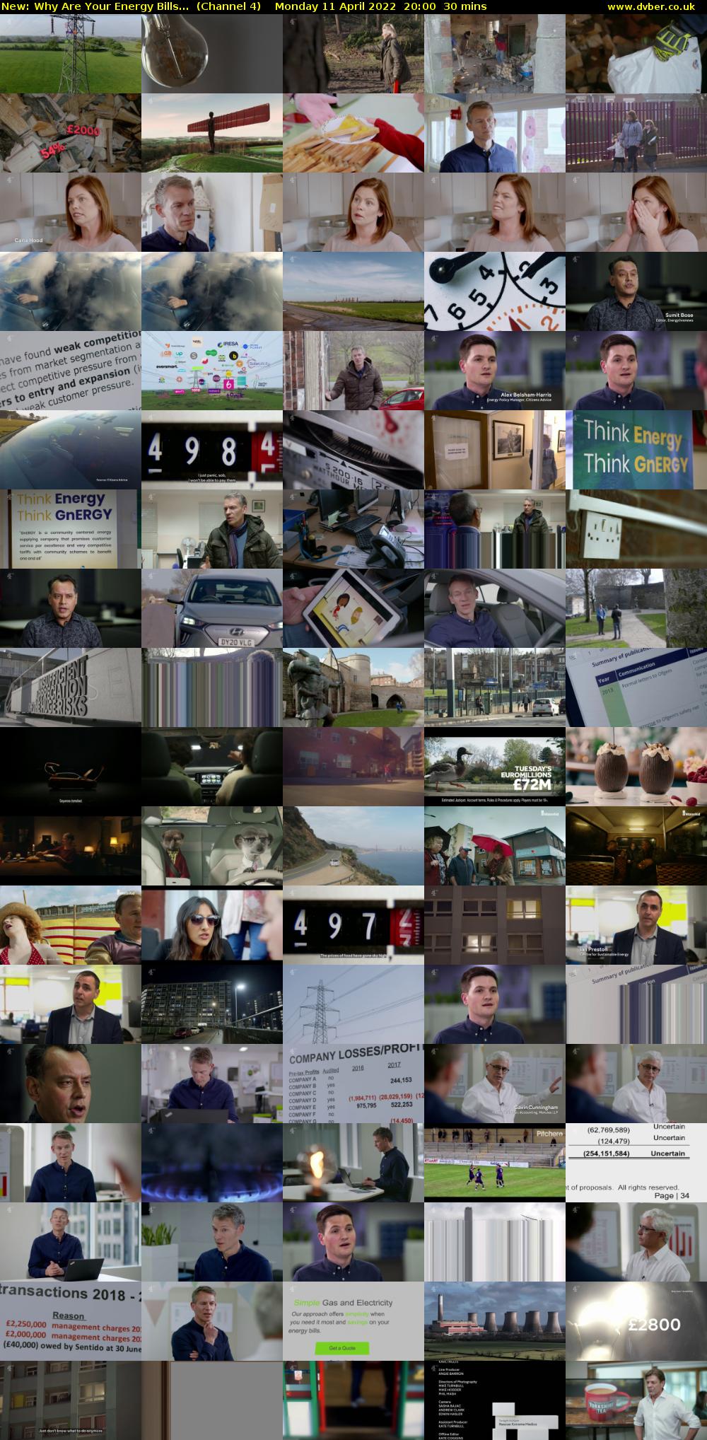 Why Are Your Energy Bills... (Channel 4) Monday 11 April 2022 20:00 - 20:30