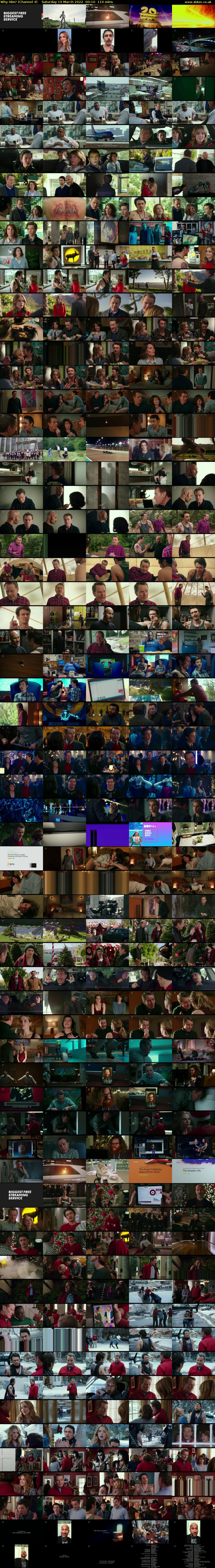 Why Him? (Channel 4) Saturday 19 March 2022 00:10 - 02:00