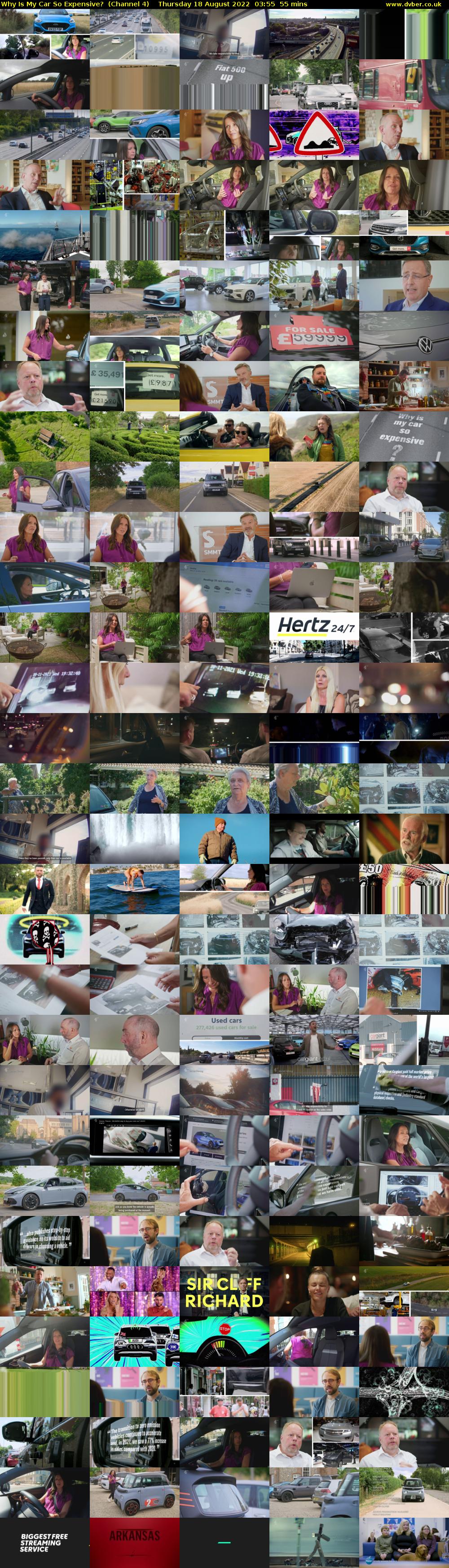 Why Is My Car So Expensive?  (Channel 4) Thursday 18 August 2022 03:55 - 04:50