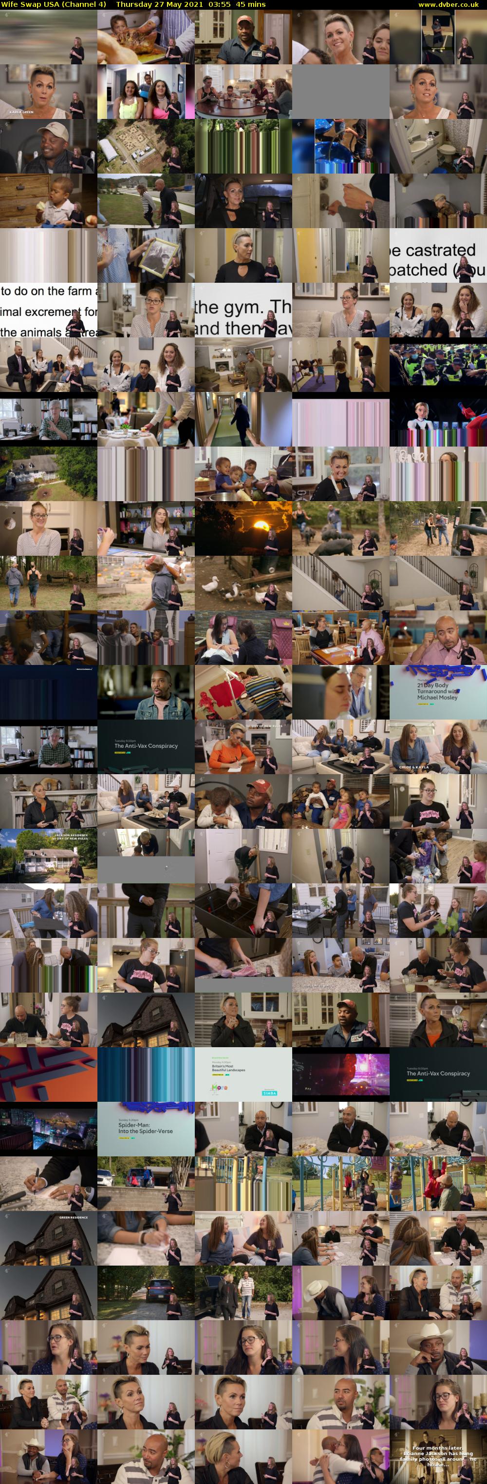 Wife Swap USA (Channel 4) Thursday 27 May 2021 03:55 - 04:40